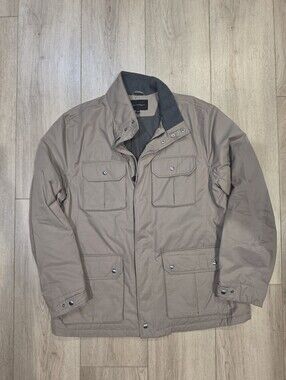 Banana Republic Men's Tan Field Jacket XXL Utility Coat